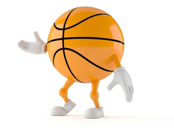 Basketball character — Stock Photo, Image