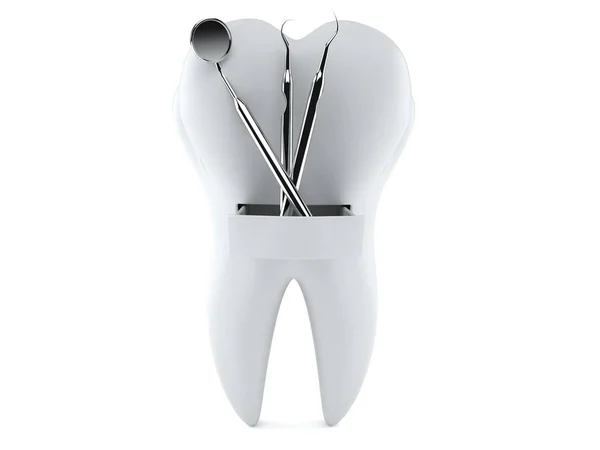 Zubní, stomatologické nástroje — Stock fotografie