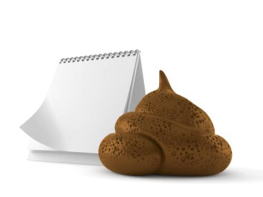 Boş takvim ile dışkı