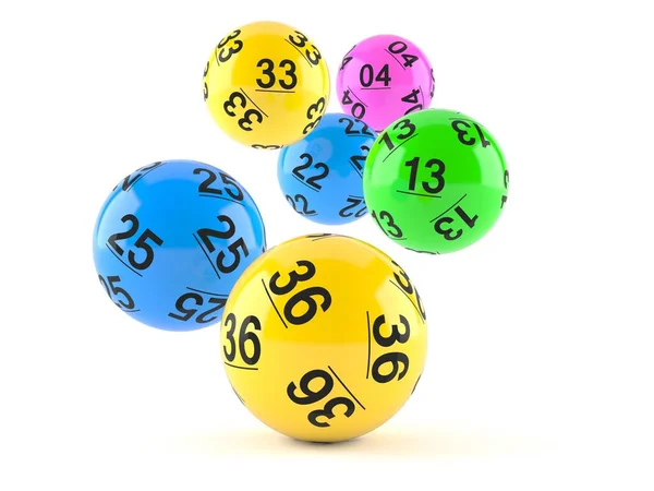 Lottery balls — Stock Photo, Image