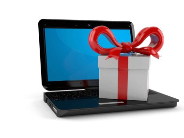 Hediyeli laptop.