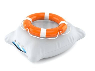 Yaşam şamandıralı yastık