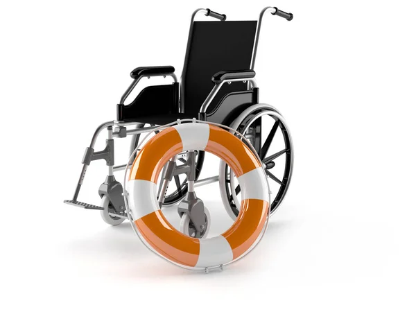 Wheel chair with buoy — Stock Photo, Image