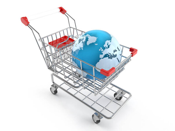 Корзина с глобусом
