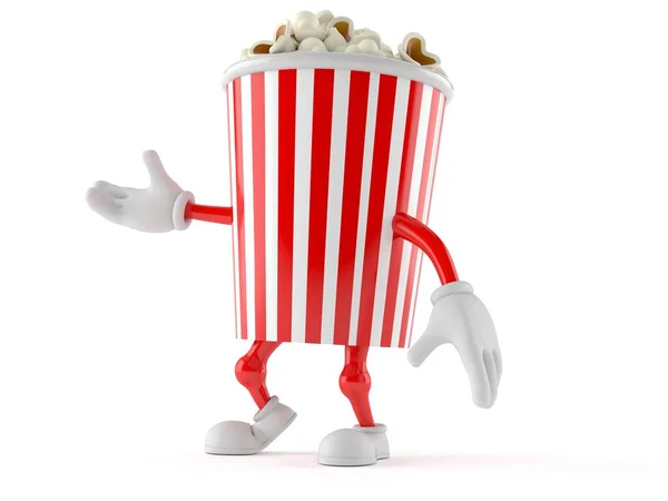Popcorn-Charakter — Stockfoto