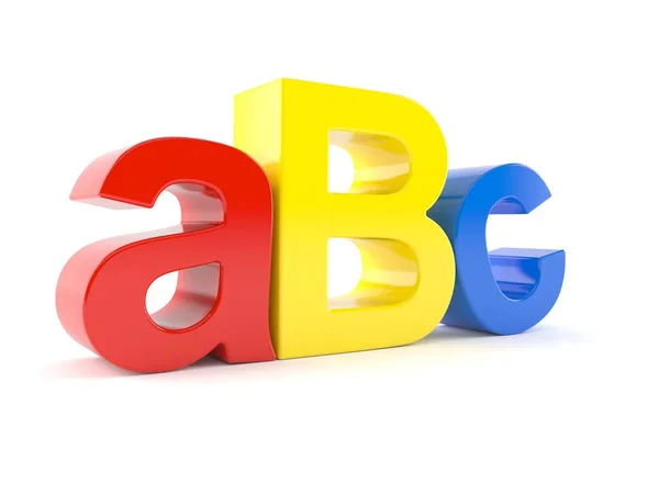 Lettres abc — Photo