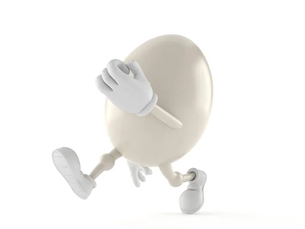 Egg karakter draait — Stockfoto