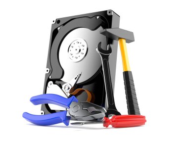 Çalışma araçları ile sabit disk