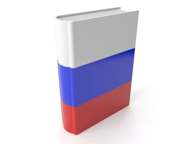 Kitapta Rus bayrağı