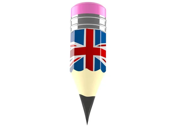Lápis britânico — Fotografia de Stock