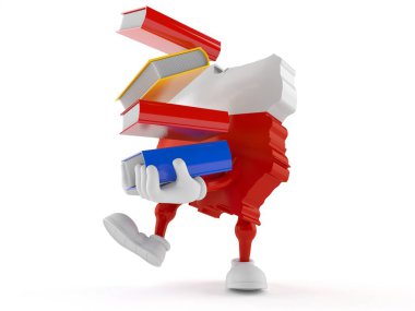 Polonya karakteri kitap taşıyor