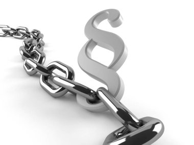 Paragraf sembollü zincir