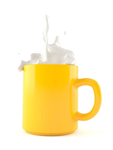 ミルクのマグカップ — ストック写真