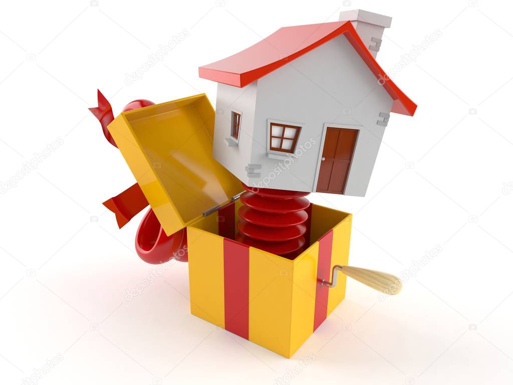 Gift with house