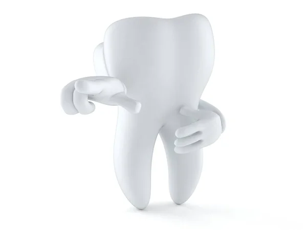 Tooth character — Stock Photo, Image