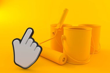 İmleç ile yenileme arkaplanı