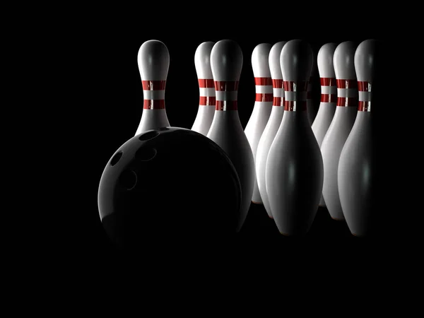 Bowling koncept — Stockfoto