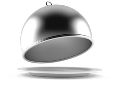 Gümüş yemek kubbe