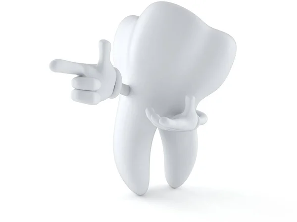 Carattere del dente — Foto Stock