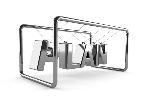 Plan koncept — Stockfoto