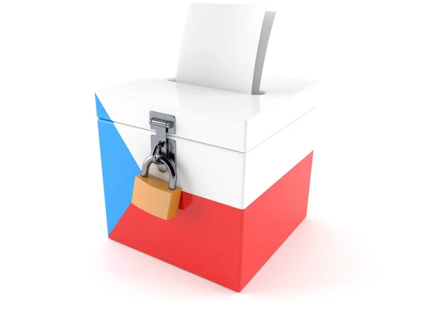 Koncepcja referendum w Republice Czeskiej — Zdjęcie stockowe