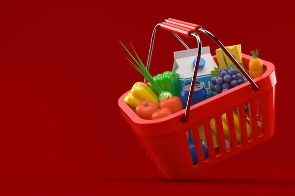 Shopping basket — Stock Photo, Image