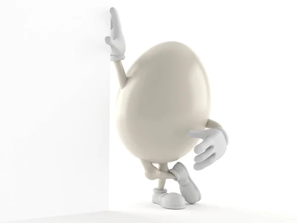 Charakter jajko — Zdjęcie stockowe