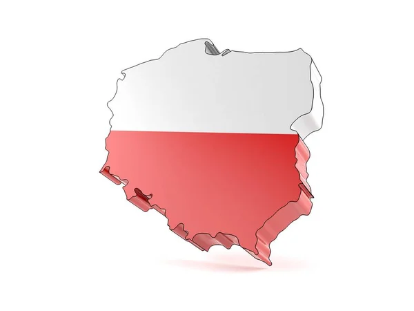 Polonia paese — Foto Stock