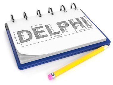Defterde Delphi metni