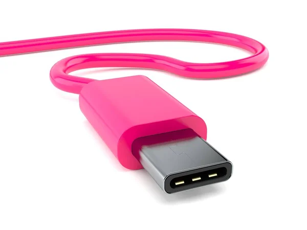 Кабель USB-C — стоковое фото