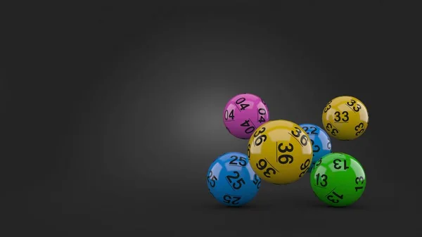 Lottery balls — Stock Photo, Image