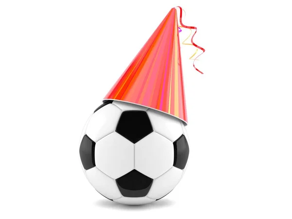 Parti şapkalı futbol topu