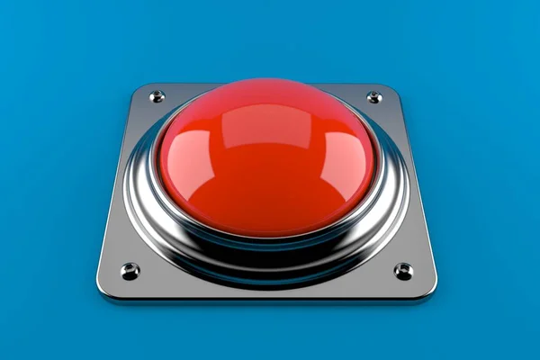 빨간 푸시 버튼 — 스톡 사진