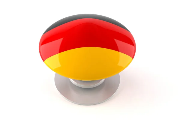 德国按下按钮 — 图库照片