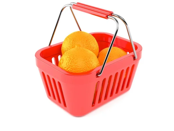 Narancssárga belső kosár — Stock Fotó