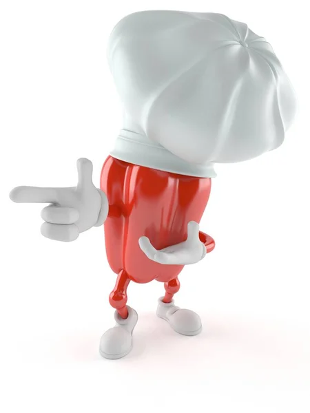 Paprika character — Stock Photo, Image