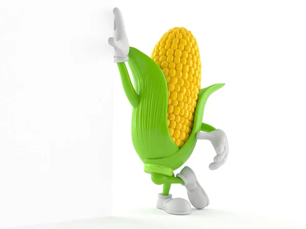 Corn character — Stock Photo, Image