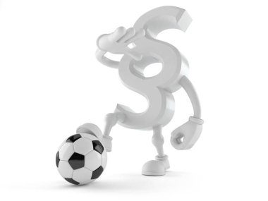 Futbol topu ile paragraf karakteri