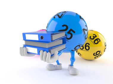 Piyango topu karakter klasörleri