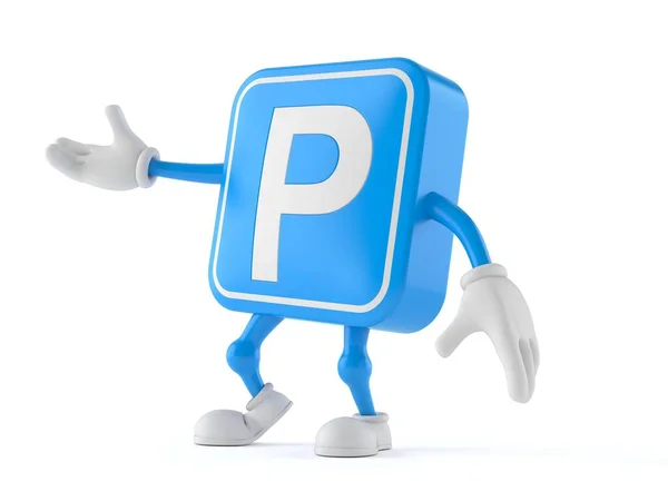 Символ паркування — стокове фото