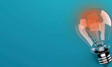 Kalp şeklinde ampul.