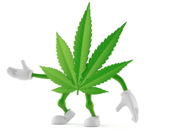 Carácter de cannabis — Foto de Stock