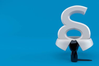 Paragraf sembollü iş tasması