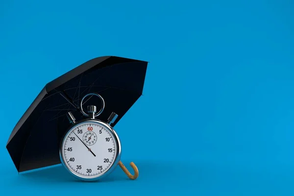 Umbrella with stopwatch — ストック写真