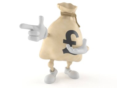 Para çantası suçlayıcı karakter