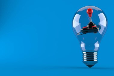 Ampulün içindeki joystick