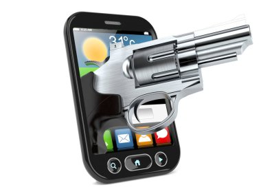 Akıllı telefonun içindeki silah.