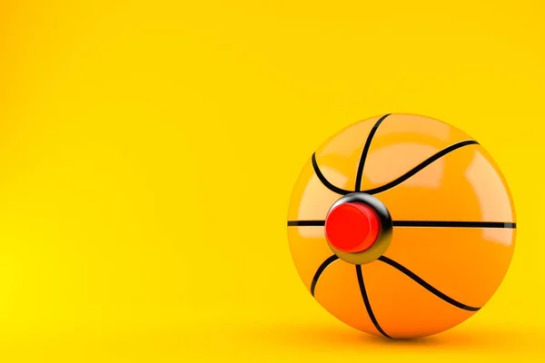 Basketboll med tryckknapp — Stockfoto
