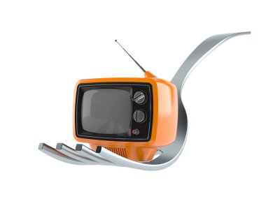 Televizyonlu çatal.