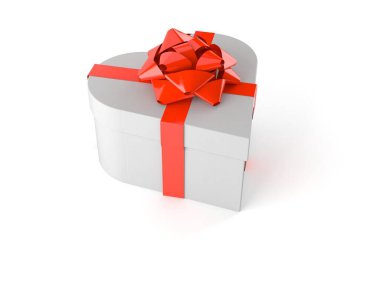 hediye kalp şeklinde